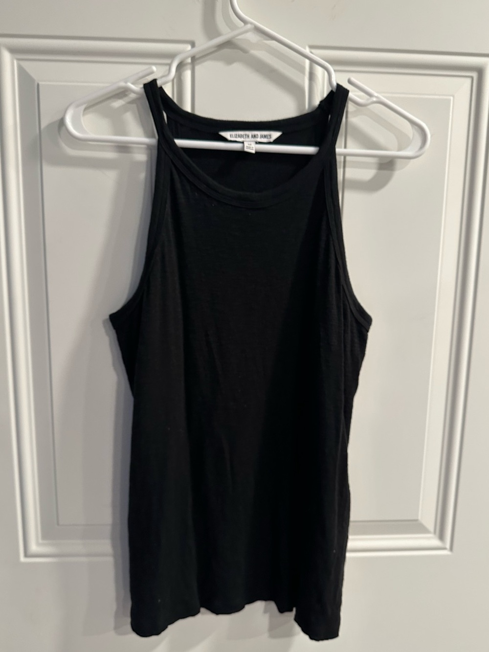 Elizabeth & James Black Tank Top medium - Picture 1 of 6